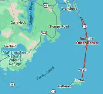 outerbanks map
